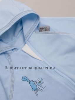 картинка комбинезон 1020 (футер) коллекция нв (зайкины истории) от магазина детской одежды ООО “Трия ТМ”