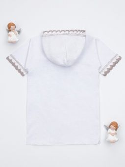 картинка крестильная рубашка 359 м (кулирка) коллекция крещение от магазина детской одежды ООО “Трия ТМ”