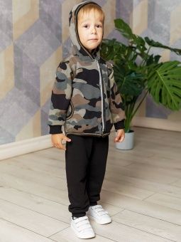картинка костюм 763, 430 (футер) коллекция смайлики от магазина детской одежды ООО “Трия ТМ”