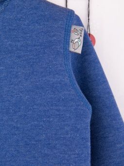 картинка комбинезон 1189 (футер 3-х нитка) коллекция смайлики от магазина детской одежды ООО “Трия ТМ”