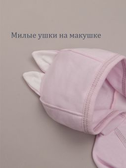 картинка комбинезон 1020 (футер) коллекция нв (зайкины истории) от магазина детской одежды ООО “Трия ТМ”
