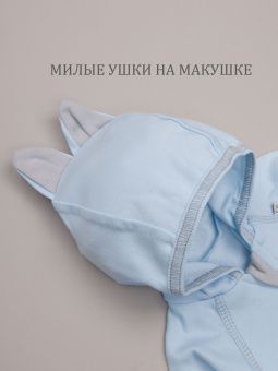 картинка комбинезон 1020 (интерлок) коллекция нв (зайкины истории) от магазина детской одежды ООО “Трия ТМ”