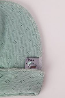 картинка шапочка 016 (ажурная рибана) коллекция нв от магазина детской одежды ООО “Трия ТМ”