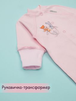 картинка комбинезон 1005 (интерлок) коллекция нв (зайкины истории) от магазина детской одежды ООО “Трия ТМ”
