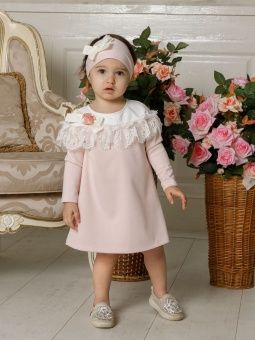 картинка платье 550 (джерси) коллекция ажур от магазина детской одежды ООО “Трия ТМ”