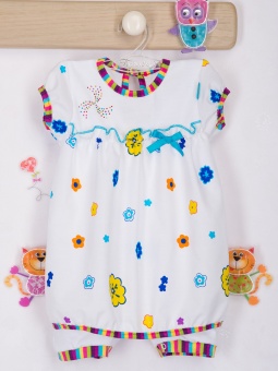 картинка песочник 919 (кулирка) коллекция бантики от магазина детской одежды ООО “Трия ТМ”