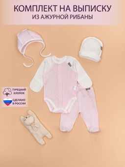 картинка комплект 3005, 20, 016, 01 (ажурная рибана) коллекция нв от магазина детской одежды ООО “Трия ТМ”