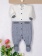 картинка комбинезон 1603 (вязаная рибана) коллекция жантиль от магазина детской одежды ООО “Трия ТМ”