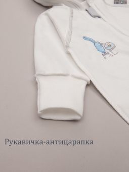 картинка комбинезон 1020 (футер) коллекция нв (зайкины истории) от магазина детской одежды ООО “Трия ТМ”