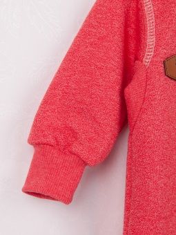 картинка комбинезон 1195 (футер 3-х нитка петля) коллекция смайлики от магазина детской одежды ООО “Трия ТМ”