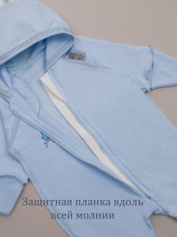 картинка комбинезон 1020 (футер) коллекция нв (зайкины истории) от магазина детской одежды ООО “Трия ТМ”