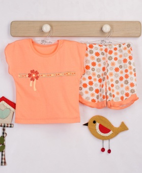 картинка пижама 87 (кулирка) коллекция коралловое лето от магазина детской одежды ООО “Трия ТМ”