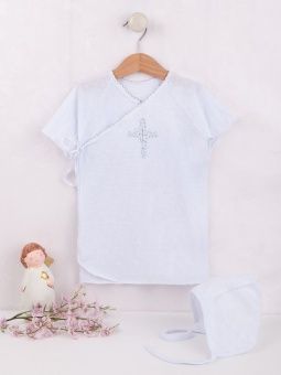 картинка комплект 352, 01 (кулирка) коллекция крещение от магазина детской одежды ООО “Трия ТМ”