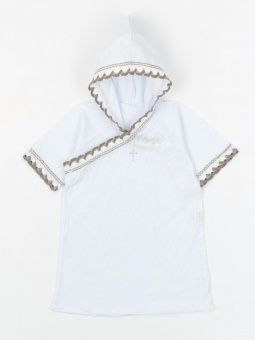 картинка крестильная рубашка 359 м (кулирка) коллекция крещение от магазина детской одежды ООО “Трия ТМ”