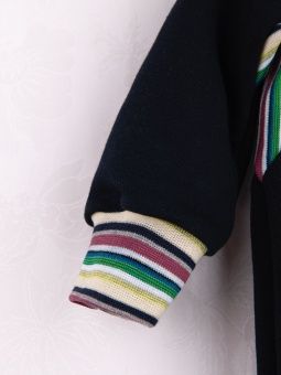 картинка комбинезон 1197 (футер 3-х нитка петля) коллекция смайлики от магазина детской одежды ООО “Трия ТМ”